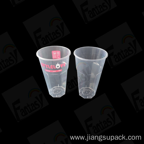 Disposabel PP injection plastic cup for drinks